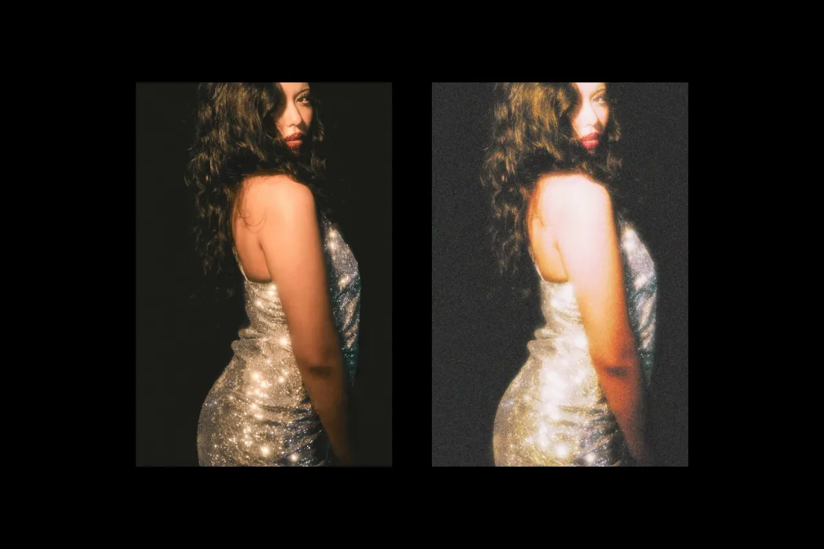 Grainy Glow Photo Effect