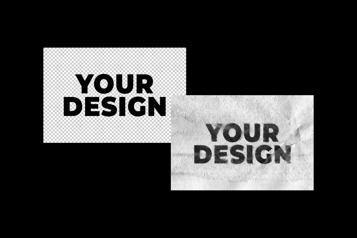 Ink Print Text Effect