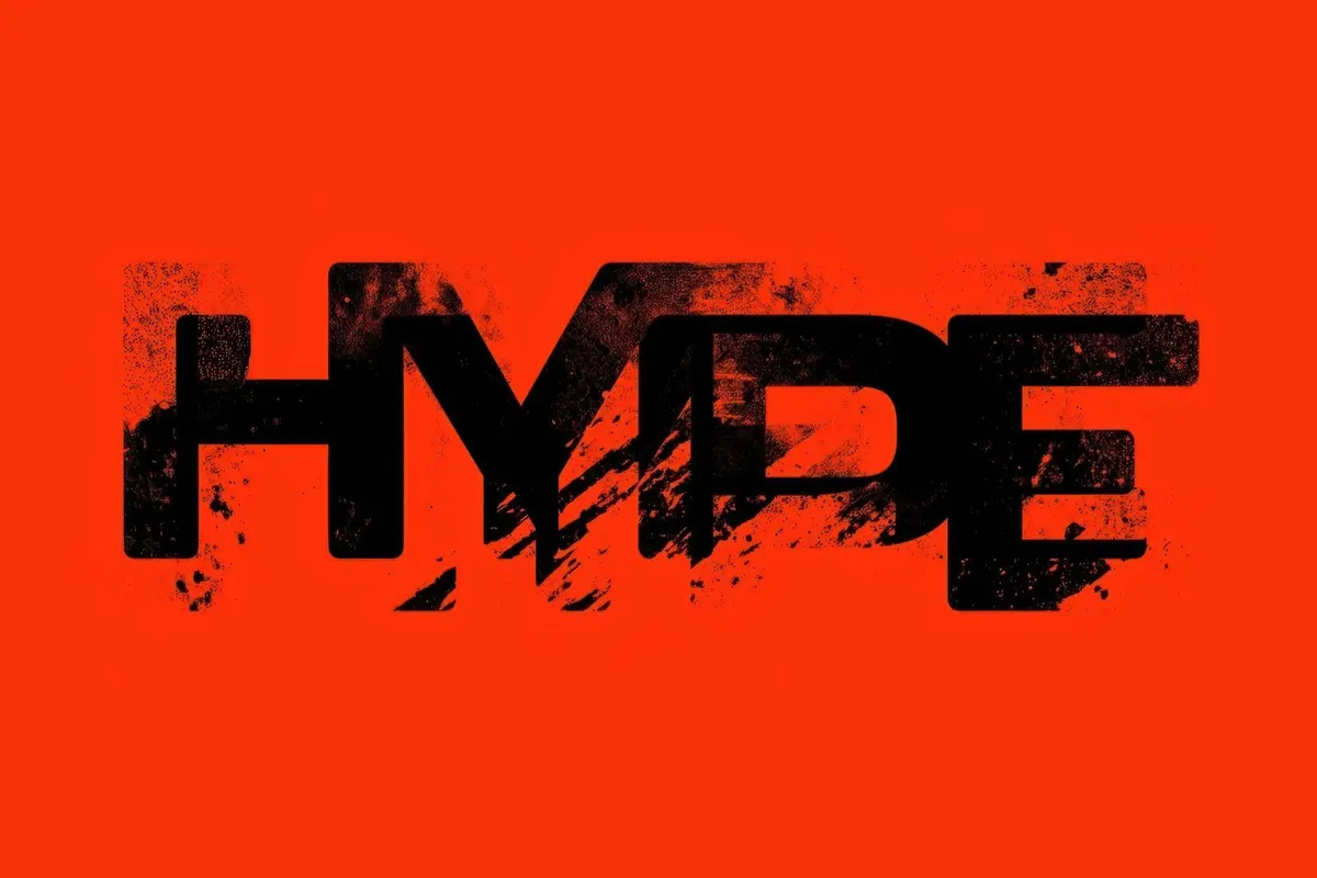 Hyped Gritty Distortion Text Effect