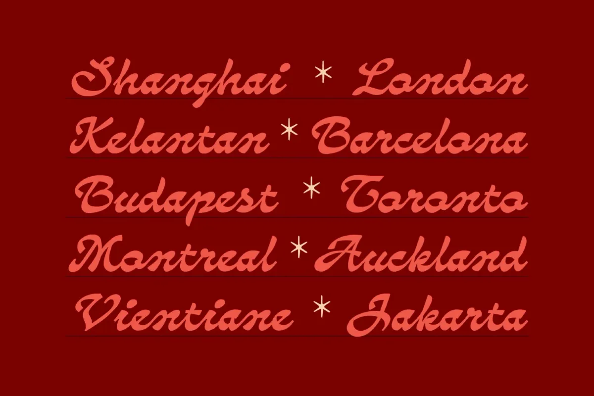 Zurich Plaza - Vintage Script Font