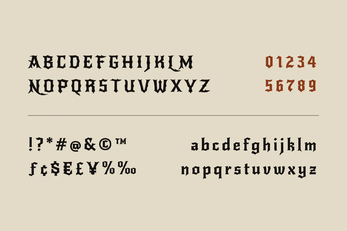 New Rocker - Free Gothic Font
