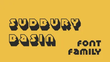 Sudbury Basin Font Family