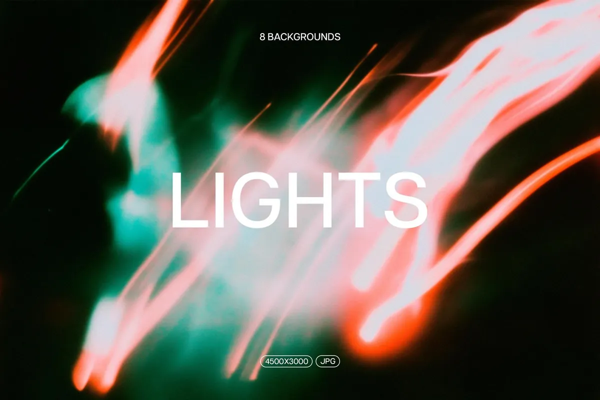 Smudged Ghost Lights Backgrounds