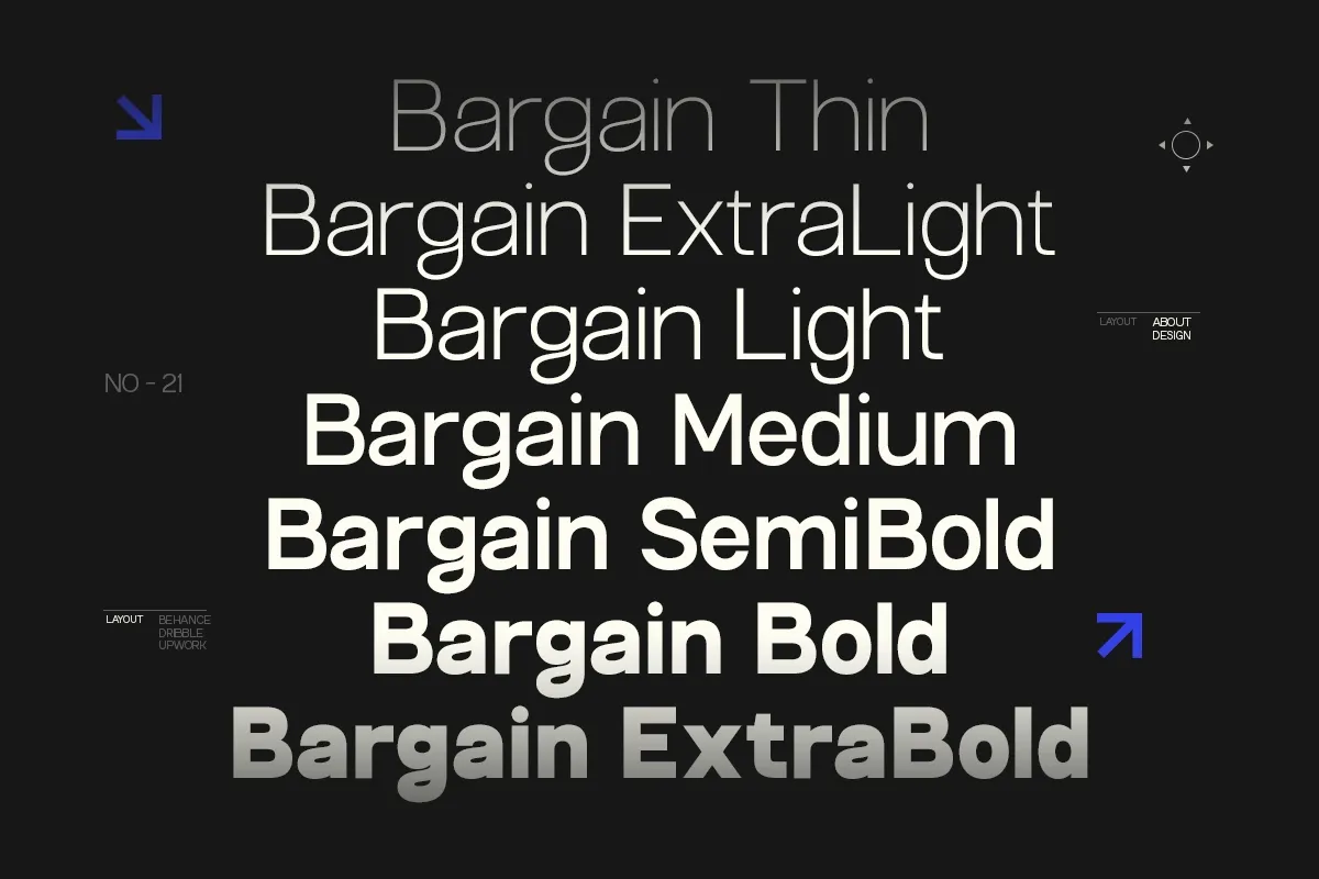 GC Bargain – Modern Sans Family