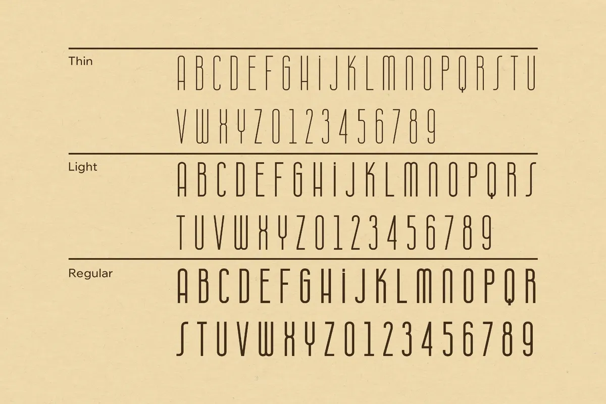 Westgate Typeface
