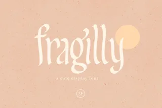 Fragilly - A Cute Font