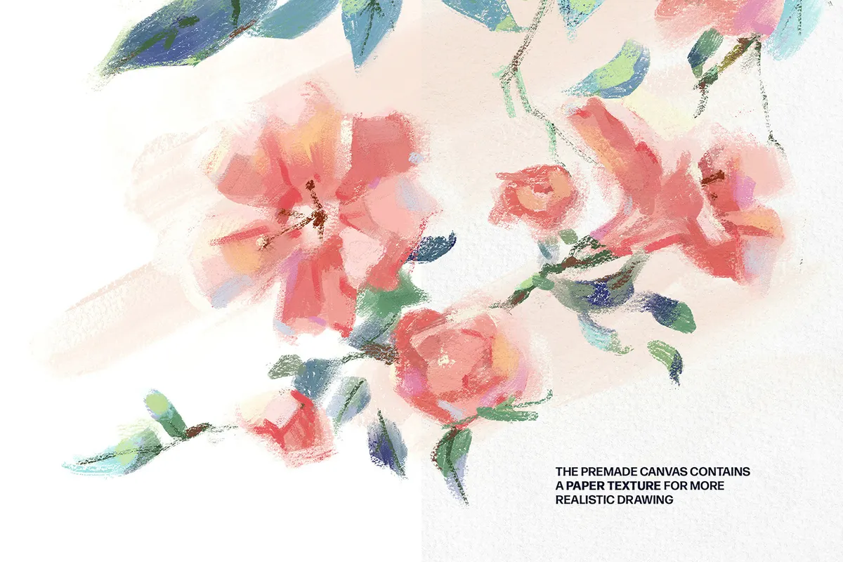 Gouache Photoshop Brushes Collection