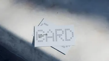 Business Card Mockup — Side Road Backdrop