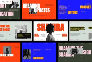 Shakira - Brand Strategy PowerPoint Template