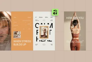 Wellness Instagram Pack - Affinity Template