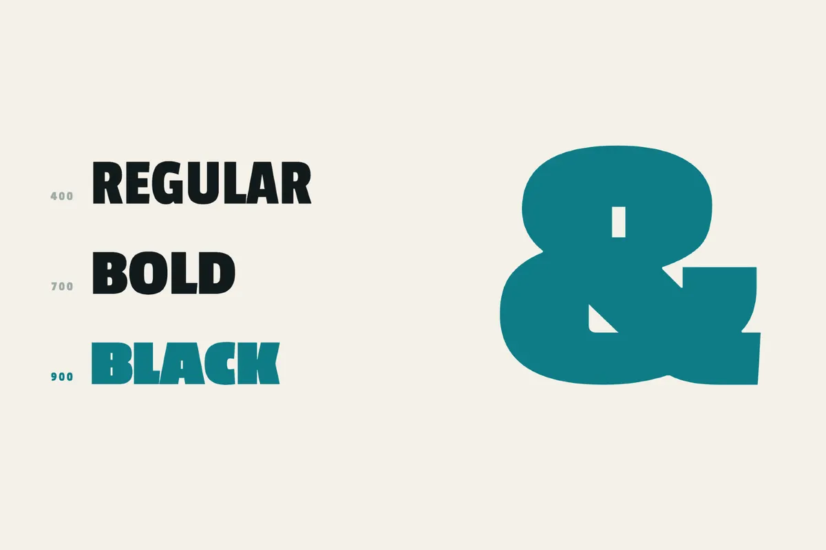 Passion One - Free Chunky Sans