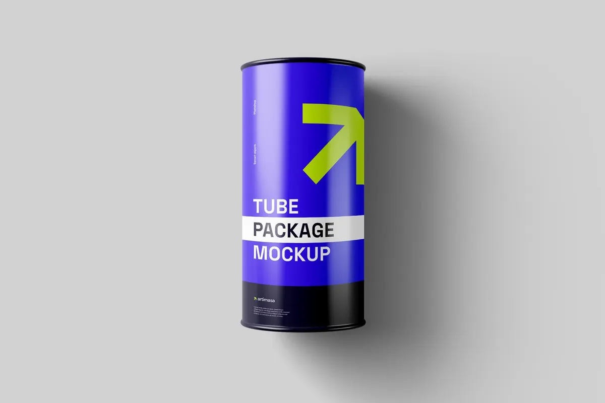 Tube Packaging Mockups