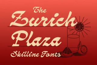 Zurich Plaza - Vintage Script Font