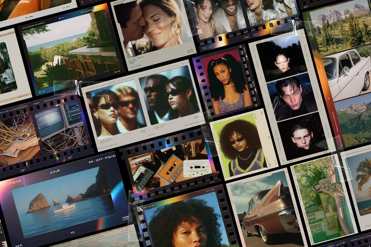 20 Film Frames Overlays