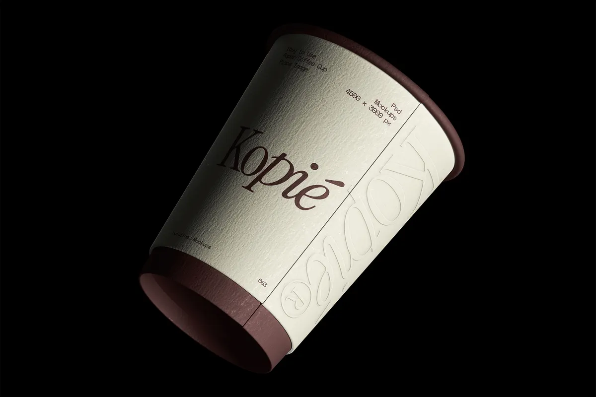 Coffee Cup Branding Mockup