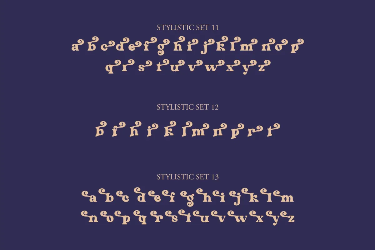 Kerih Moady - Retro Groovy Display Font