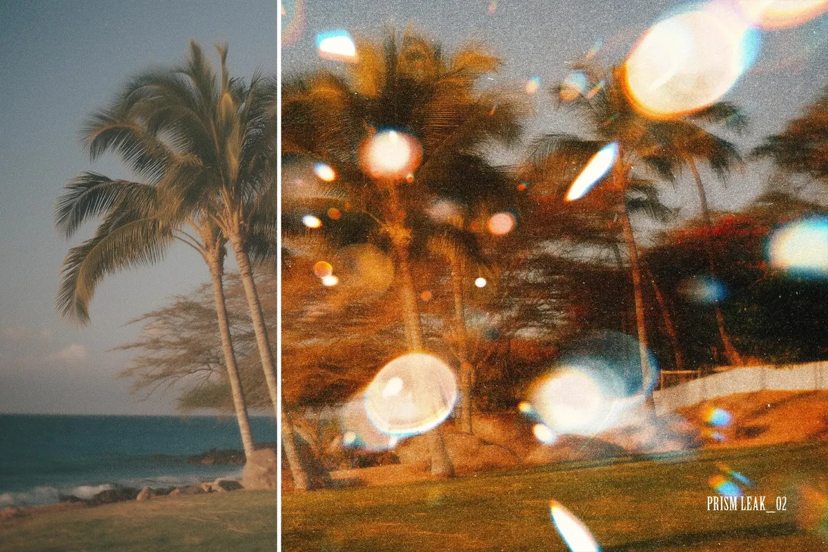 Prismic Light Photo Effect