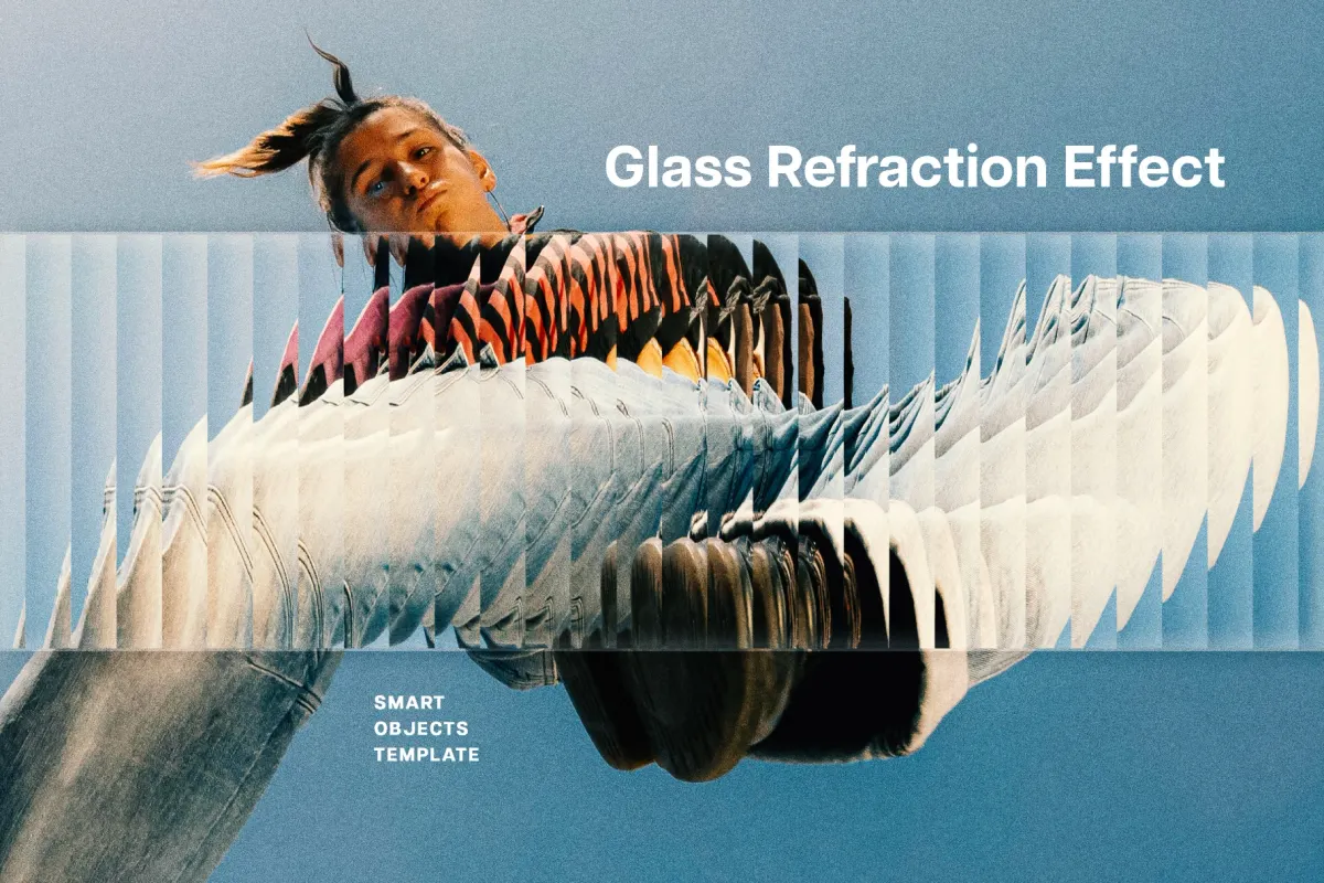 Glass Refraction Photo Effect