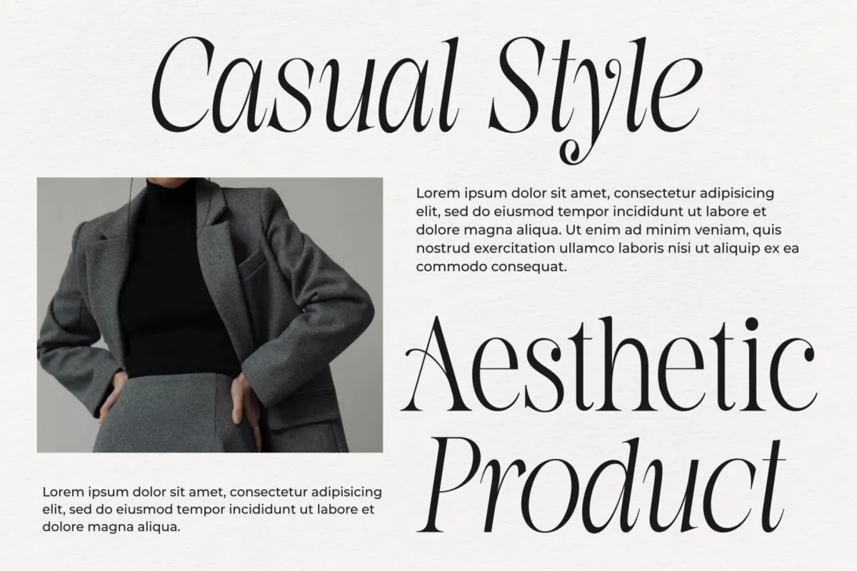 La Fleur Grande – Elegant Serif Font