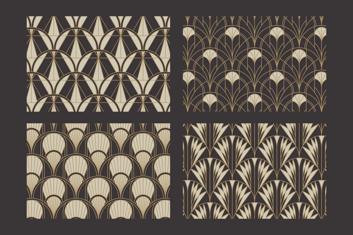 Elegant Neo Deco Pattern Bundle