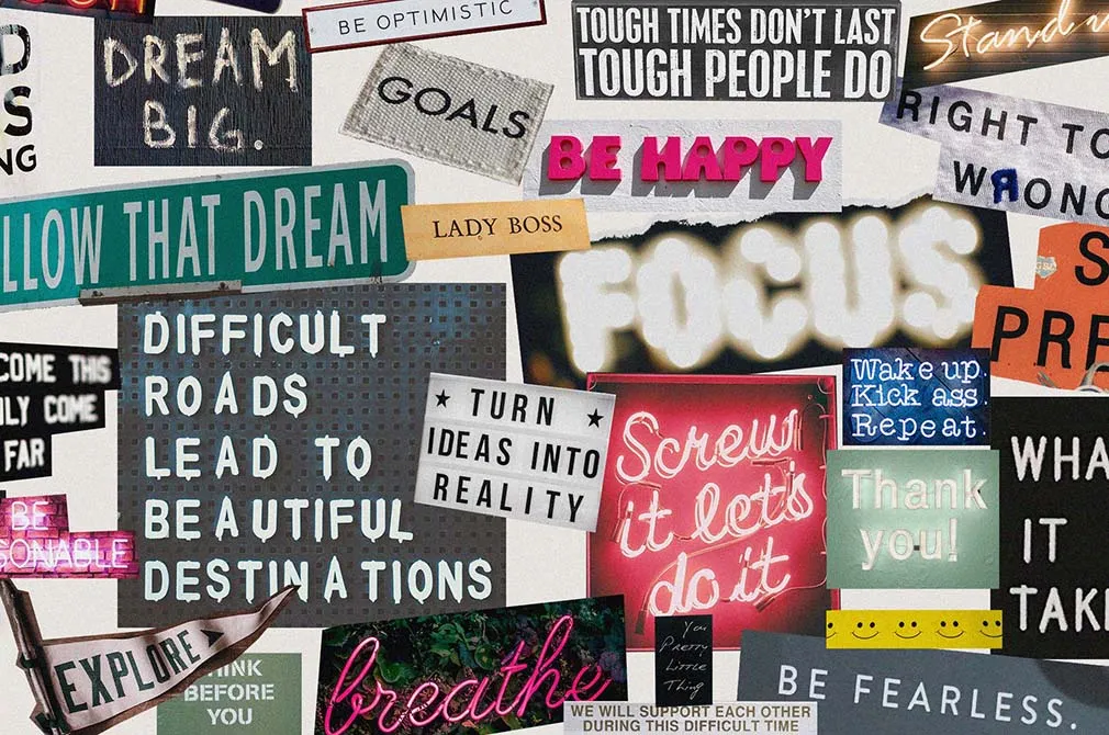 Vision Board Collage Creator