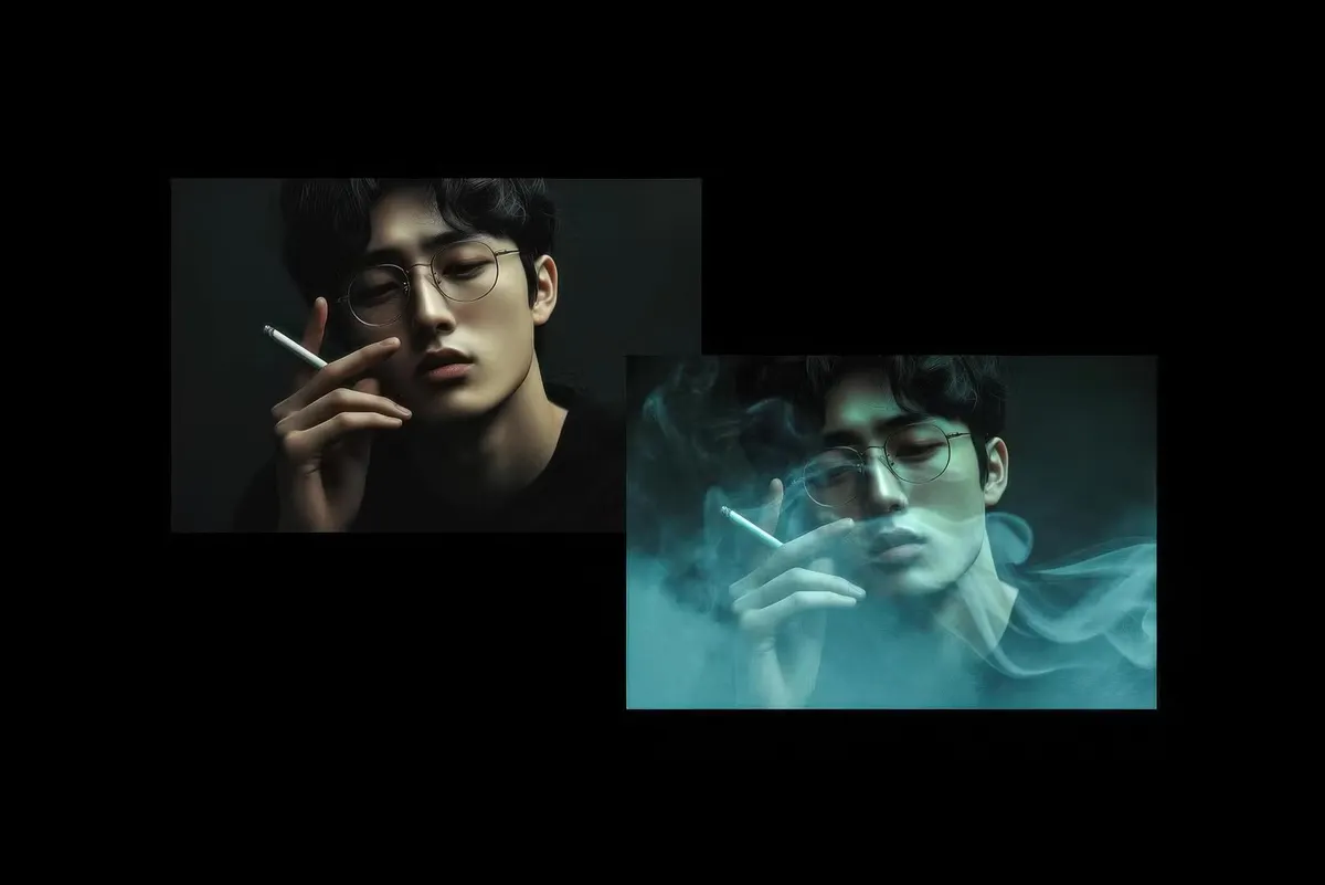 Smoke Photo Effect