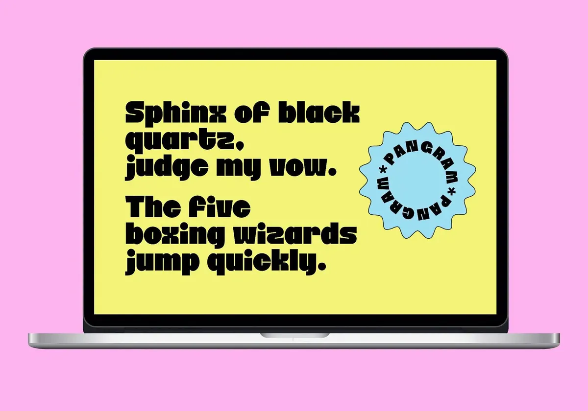 Alinsa — Display Font