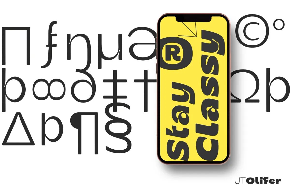 JT Olifer - 40 Font Family