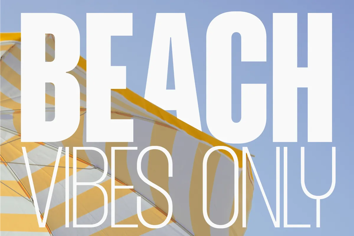 Mavine - Tall Condensed Sans Font Family