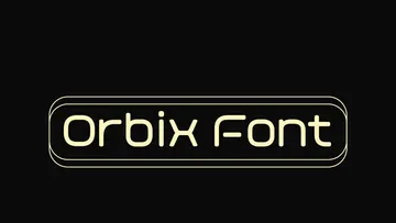 Orbix Space Font