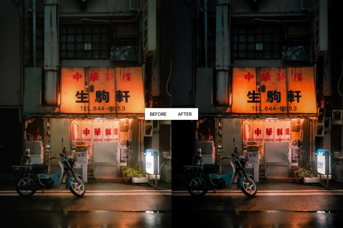 Tokyo Cinematic Lightroom Presets