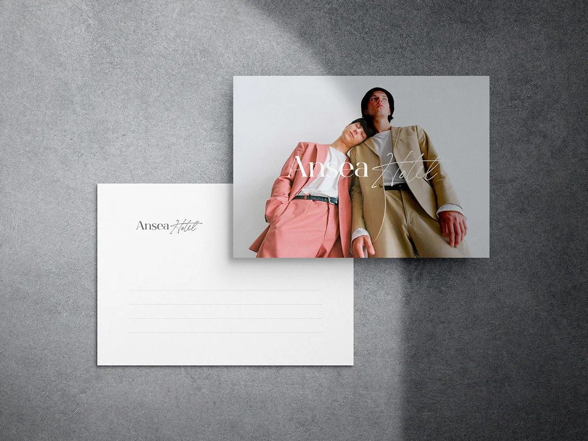 Souvenir Postcard Mockup
