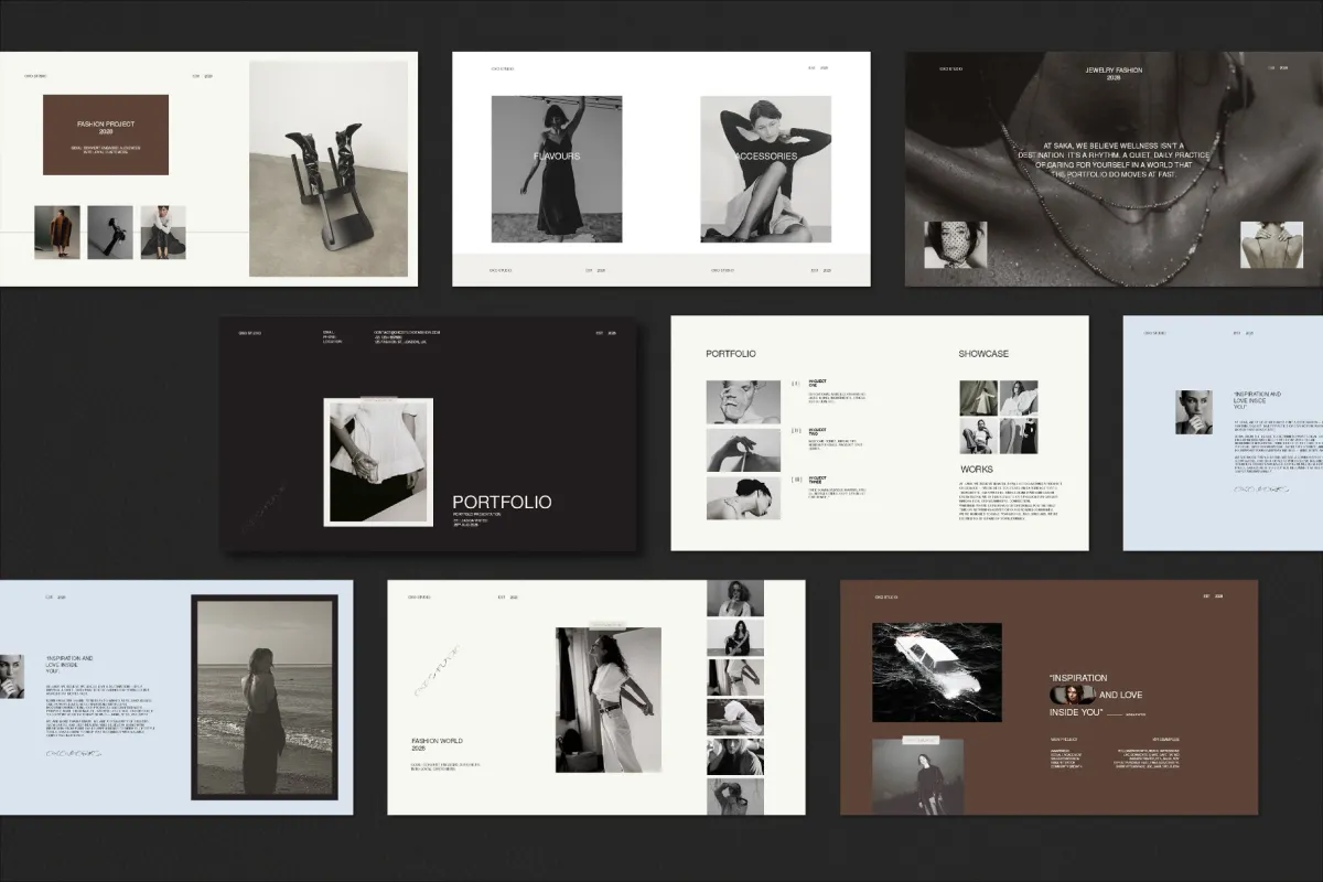OXO | Portfolio Presentation Template