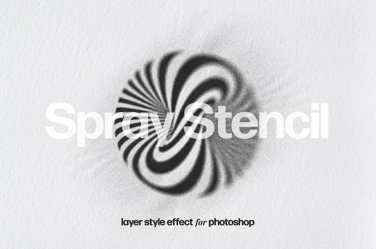 Spray Stencil Layer Style