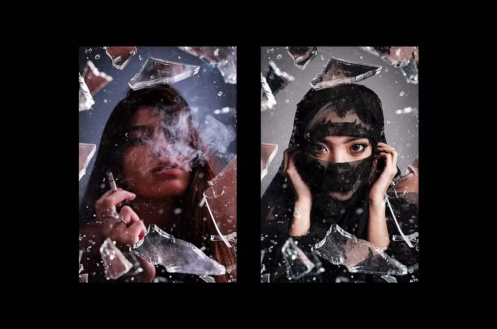 Shattered Glass Photo Effect Vol.2