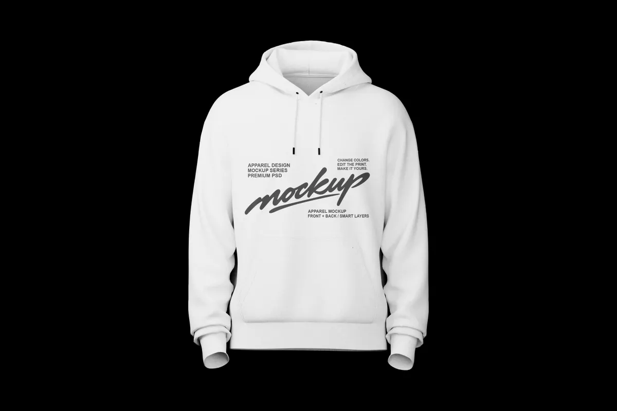 Oversized Hoodie Mockups 3D | Pixelbuddha