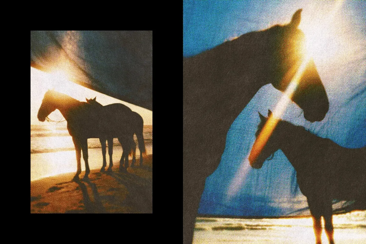 Retro Zine Photo Effect