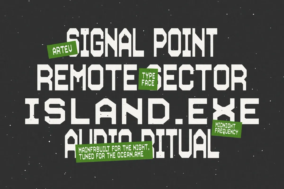 Artev – Geometric Sans Serif Font