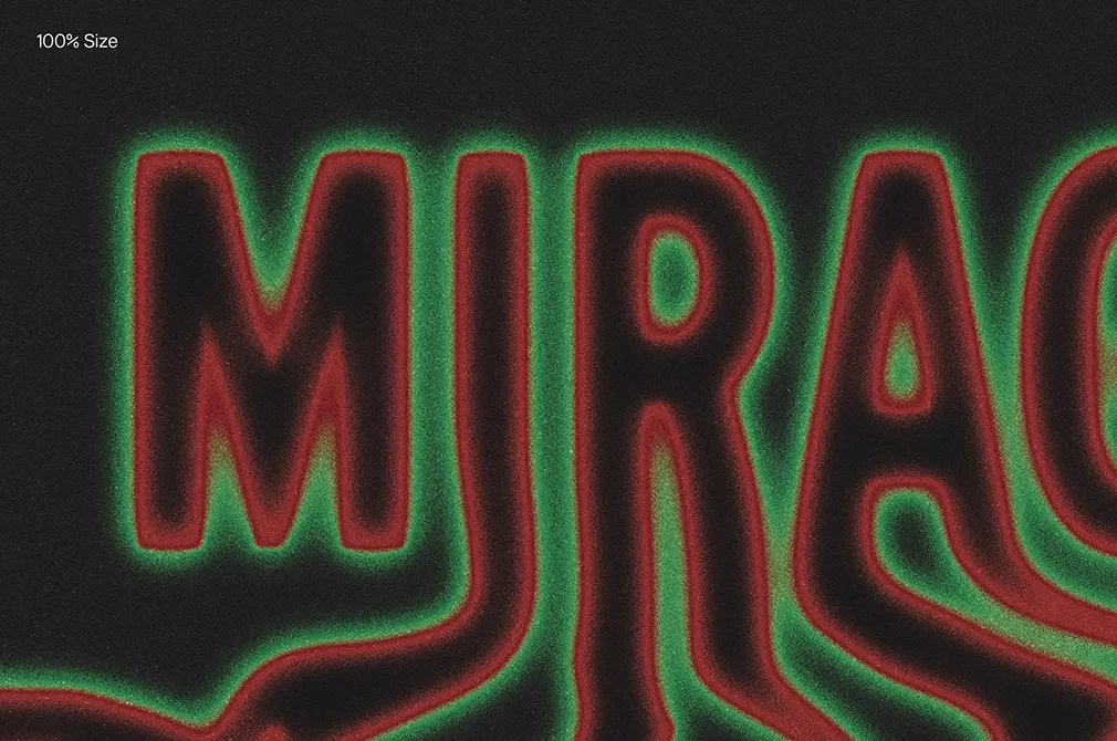 Mirage Text Effect