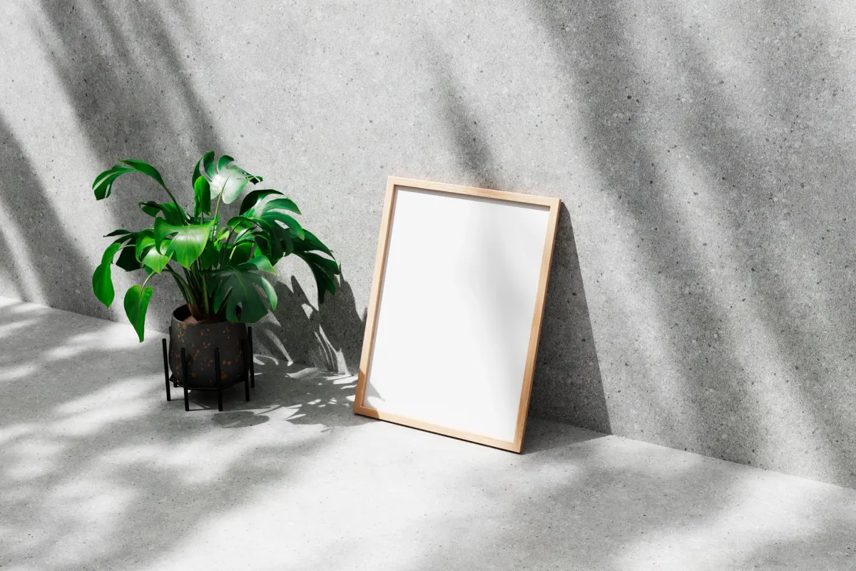 Framed Poster Mockup