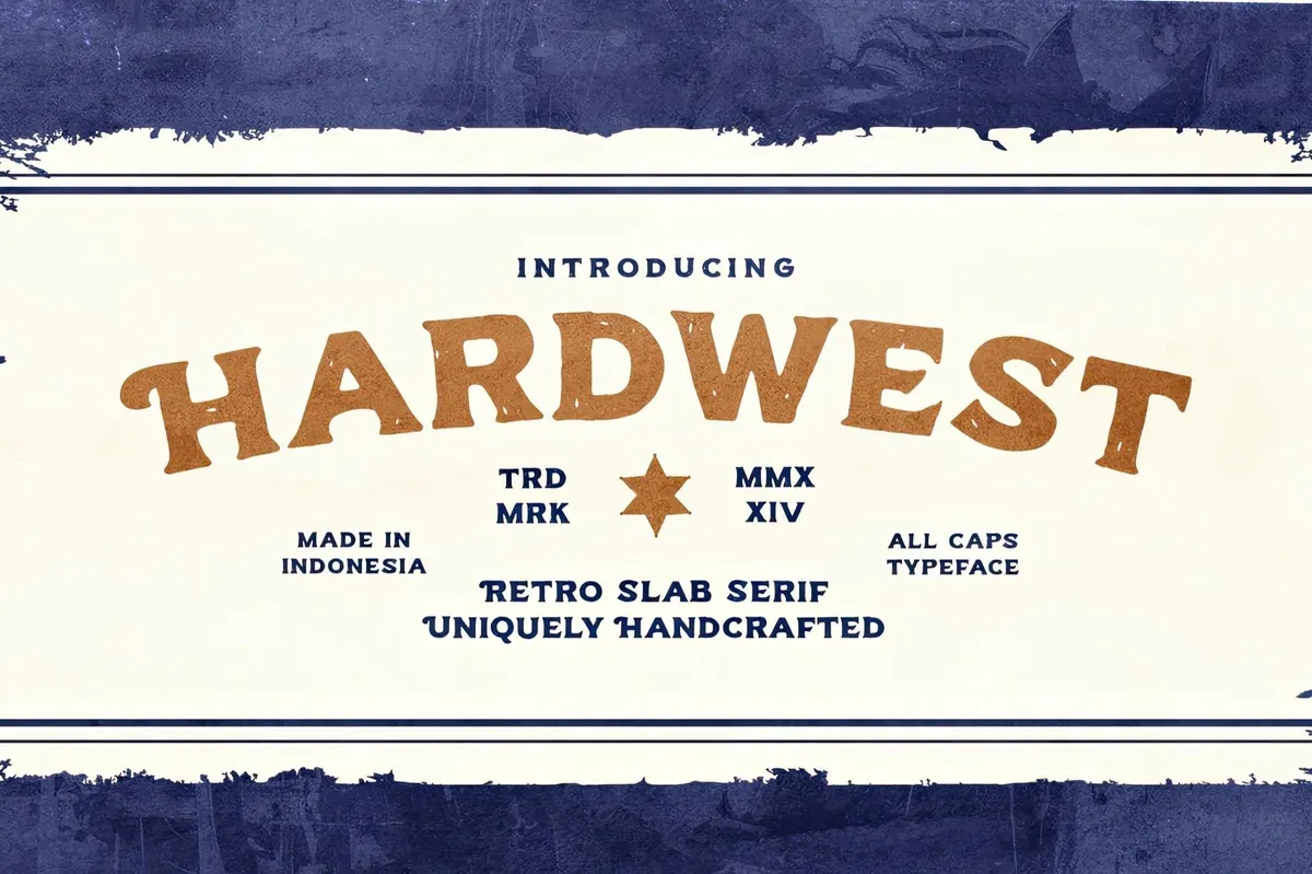 Hardwest Retro Slab Serif