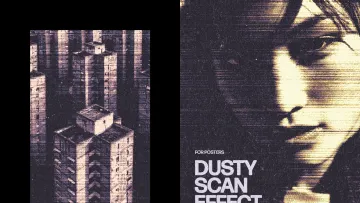Dusty Scan Photo Effect