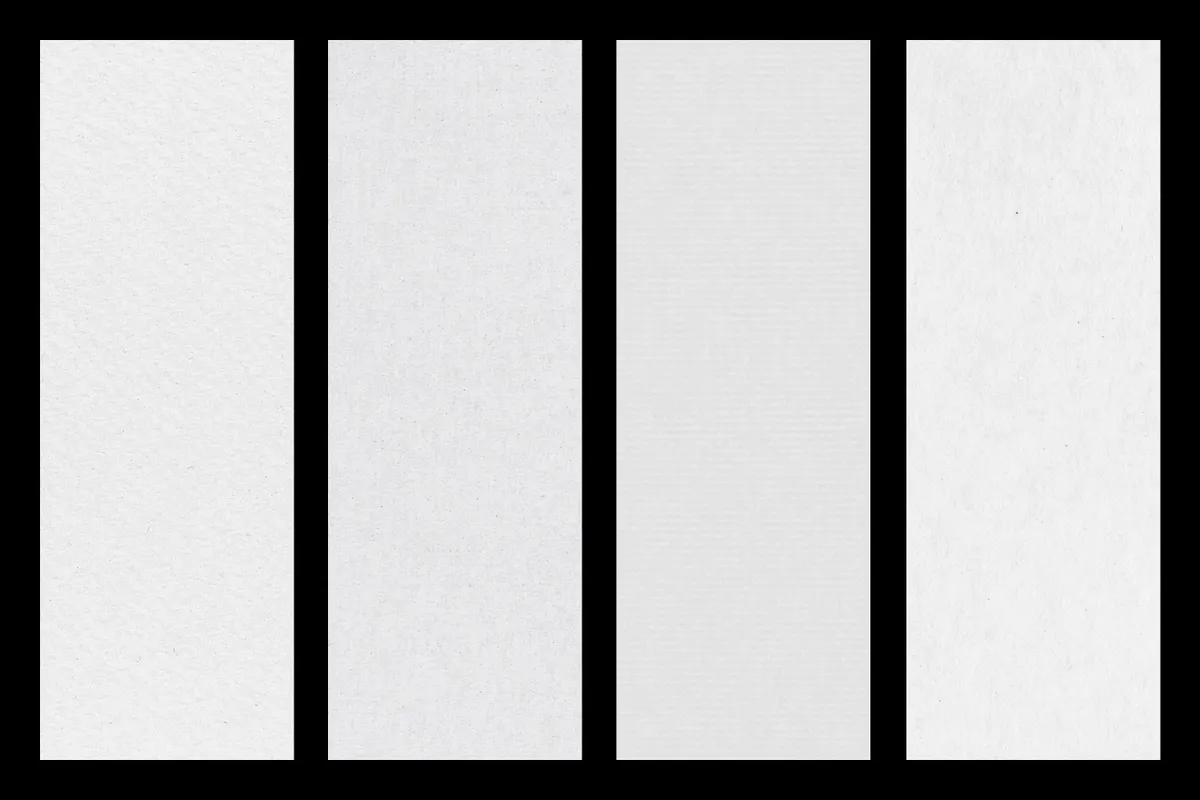 Paper Surface Archive: 12 Scanned Paper Textures