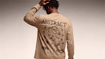 Long-Sleeve Shirt Mockup - Back View