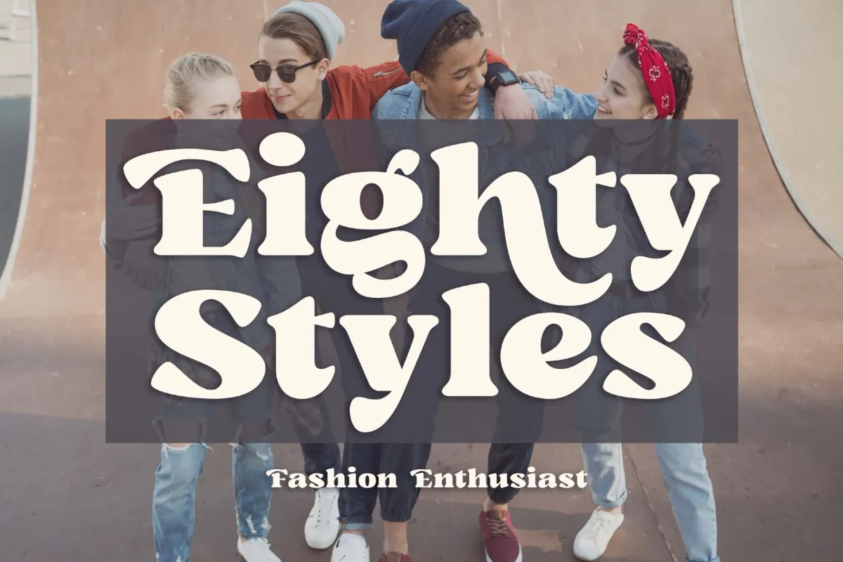 Mickle a Retro Modern Font