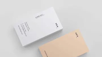 HEX Business Card Template