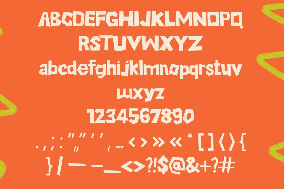Soeber Mebor - Food Display Font
