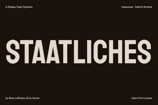 Staatliches - Free Condensed Sans