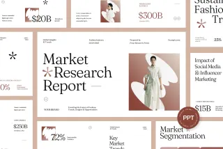 Market Research Report Powerpoint Template