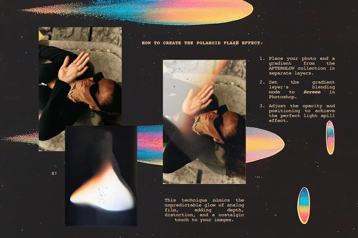 AFTERGLOW: Faded Light Textures